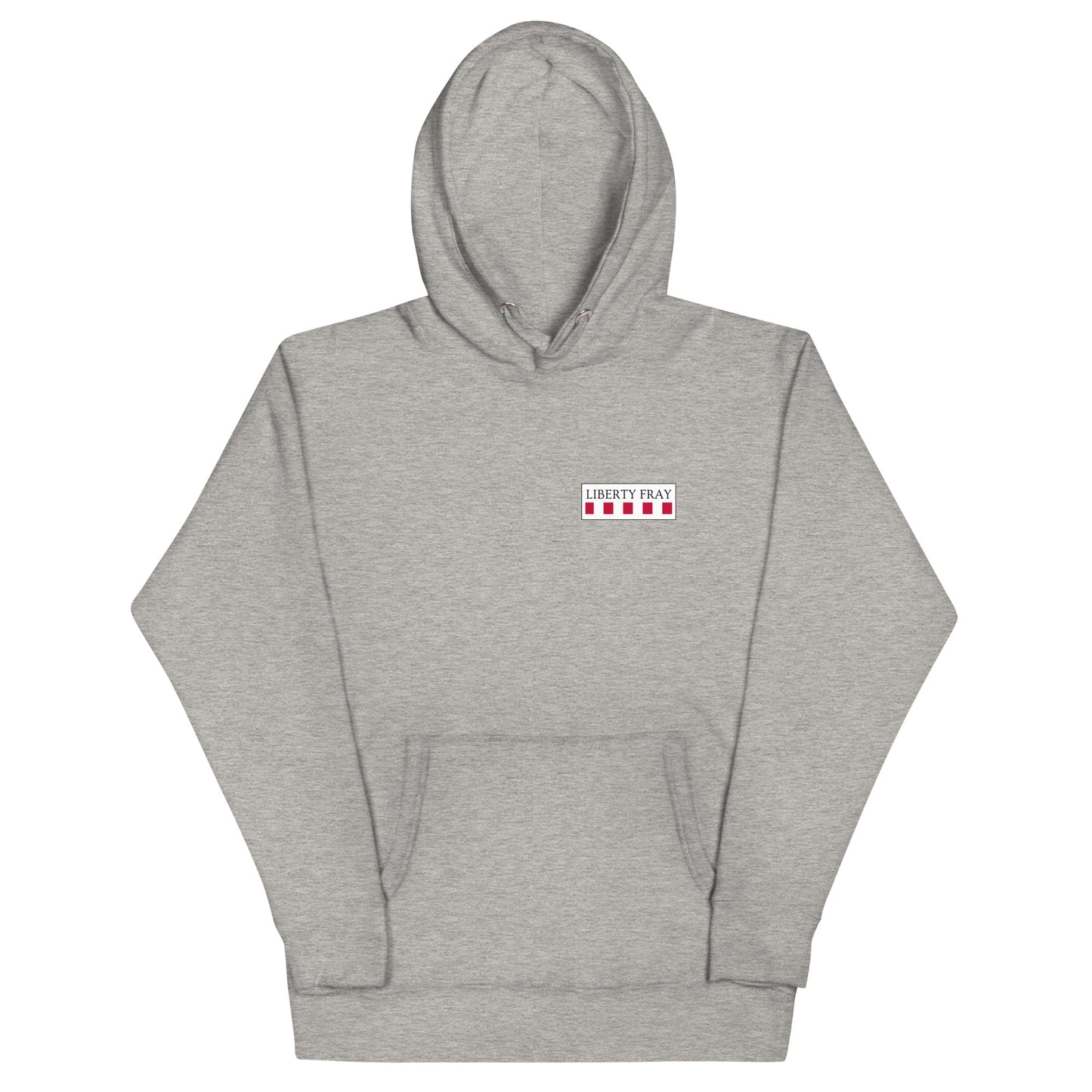 tread cautiously grey hoodie