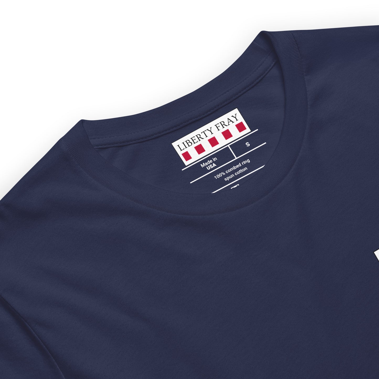 Declaration signers t-shirt back design Liberty Fray