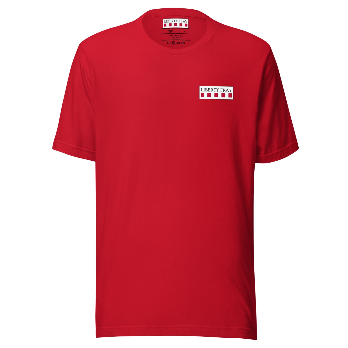 Pledge of Allegiance t-shirt Liberty Fray front