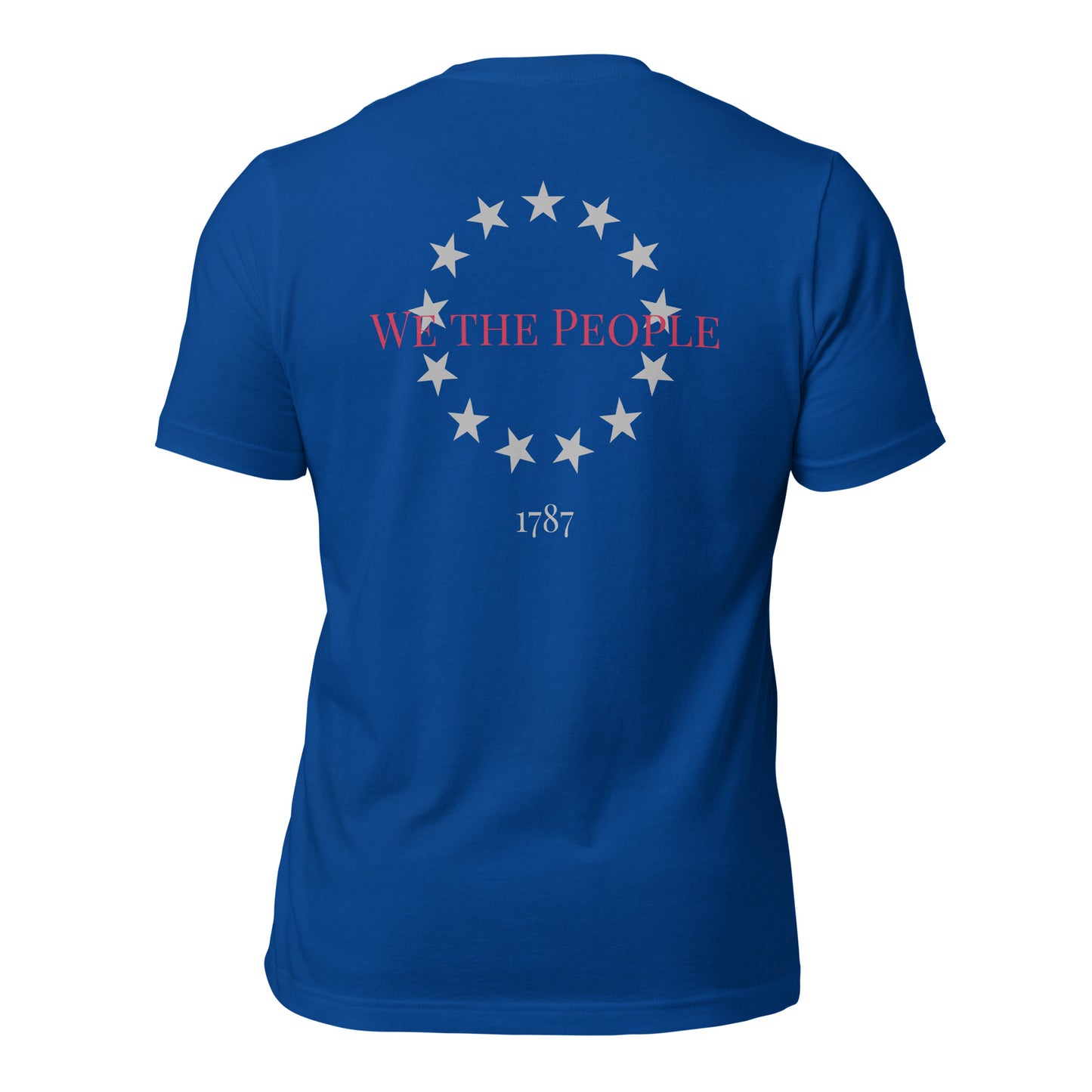 We the People Ross Stars Back Design for Liberty Fray