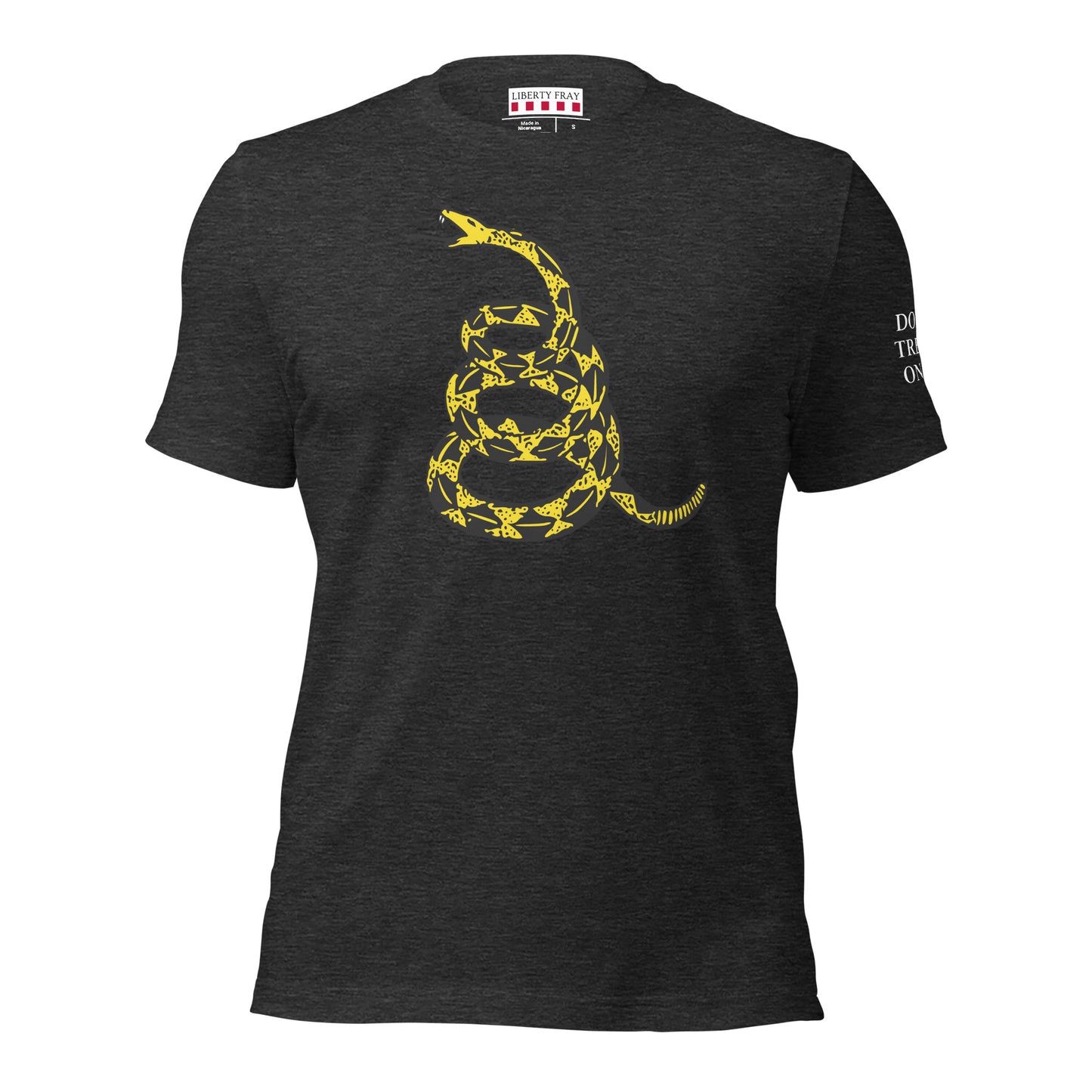 Don't Tread on Me grey T-shirt