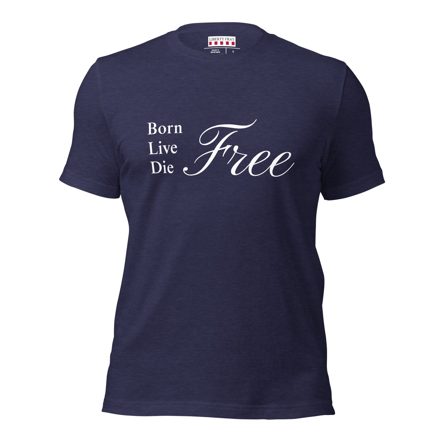 Born Live Die Free midnight T-shirt
