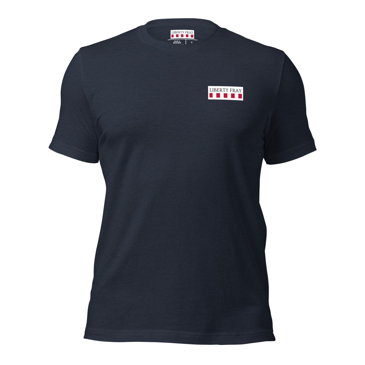 Isaiah 6:8 navy t-shirt