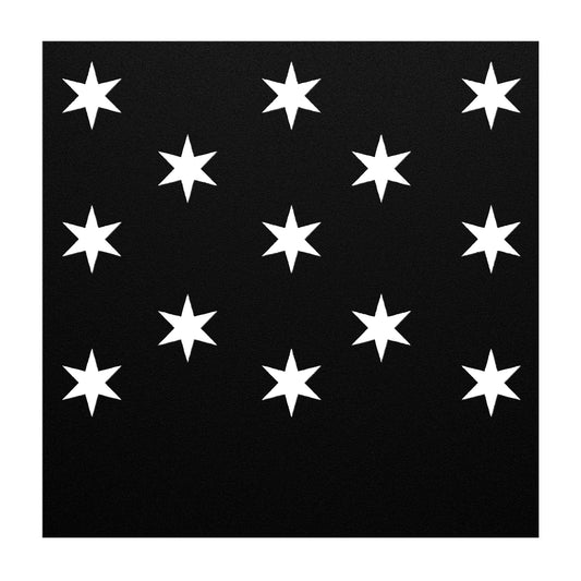 Washington headquarters metal flag