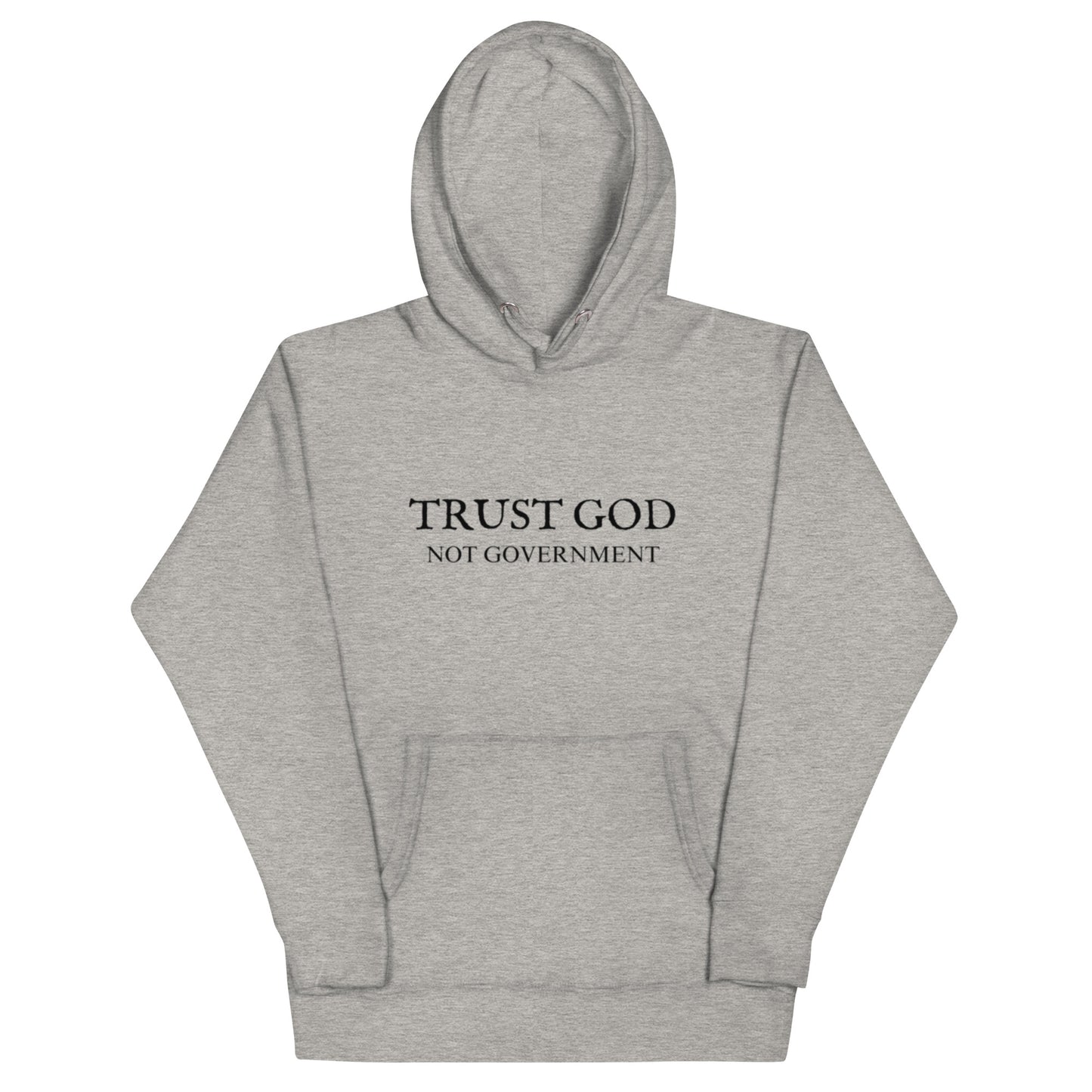 trust God not government hoodie