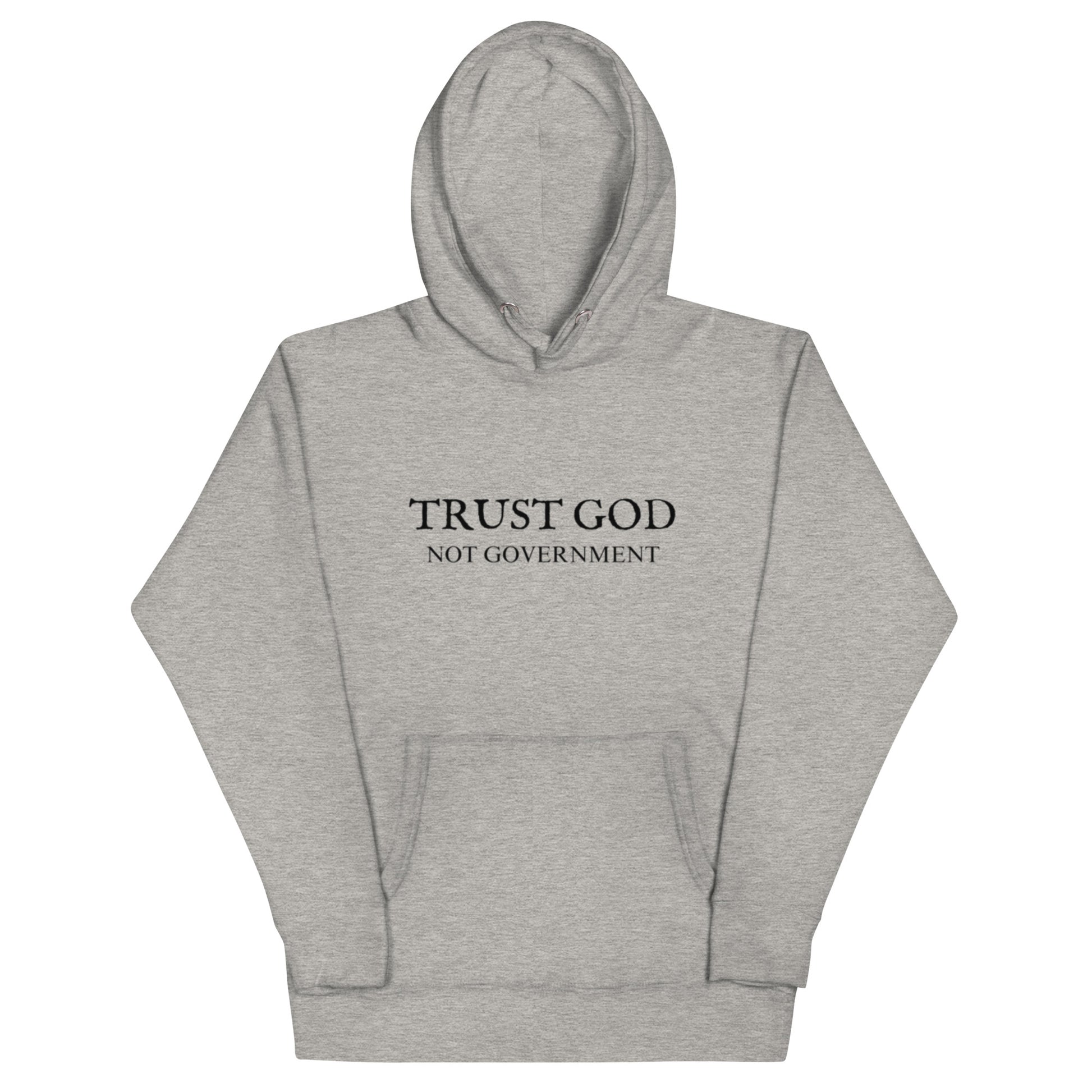 trust God not government hoodie