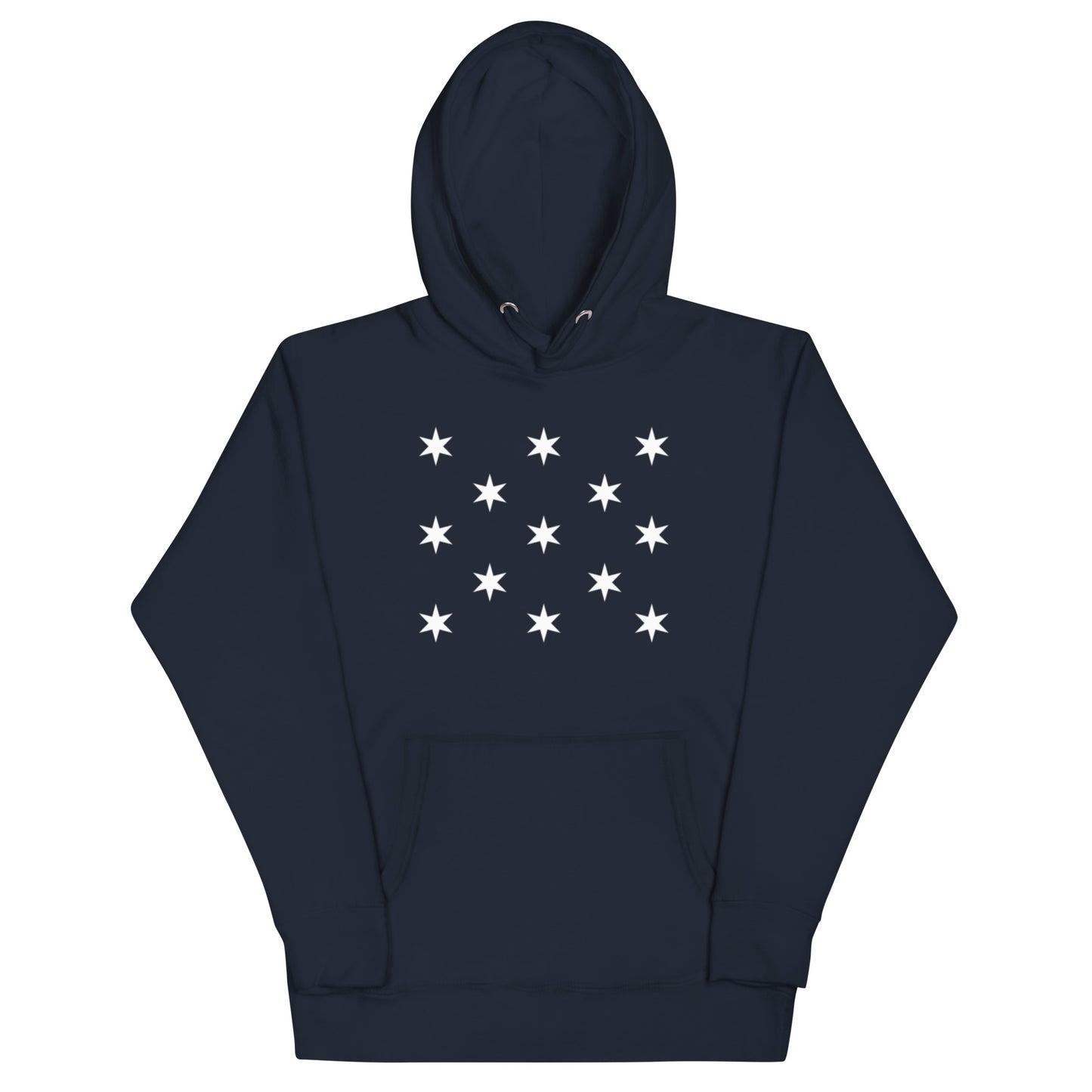 Washington headquarters navy flag hoodie