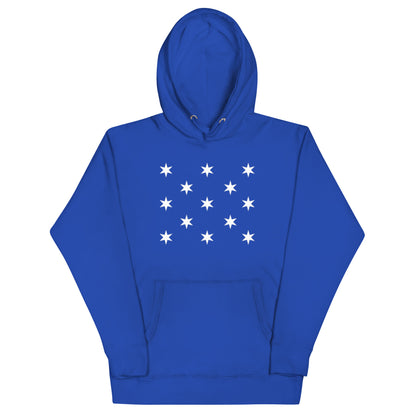 Washington headquarters royal flag hoodie