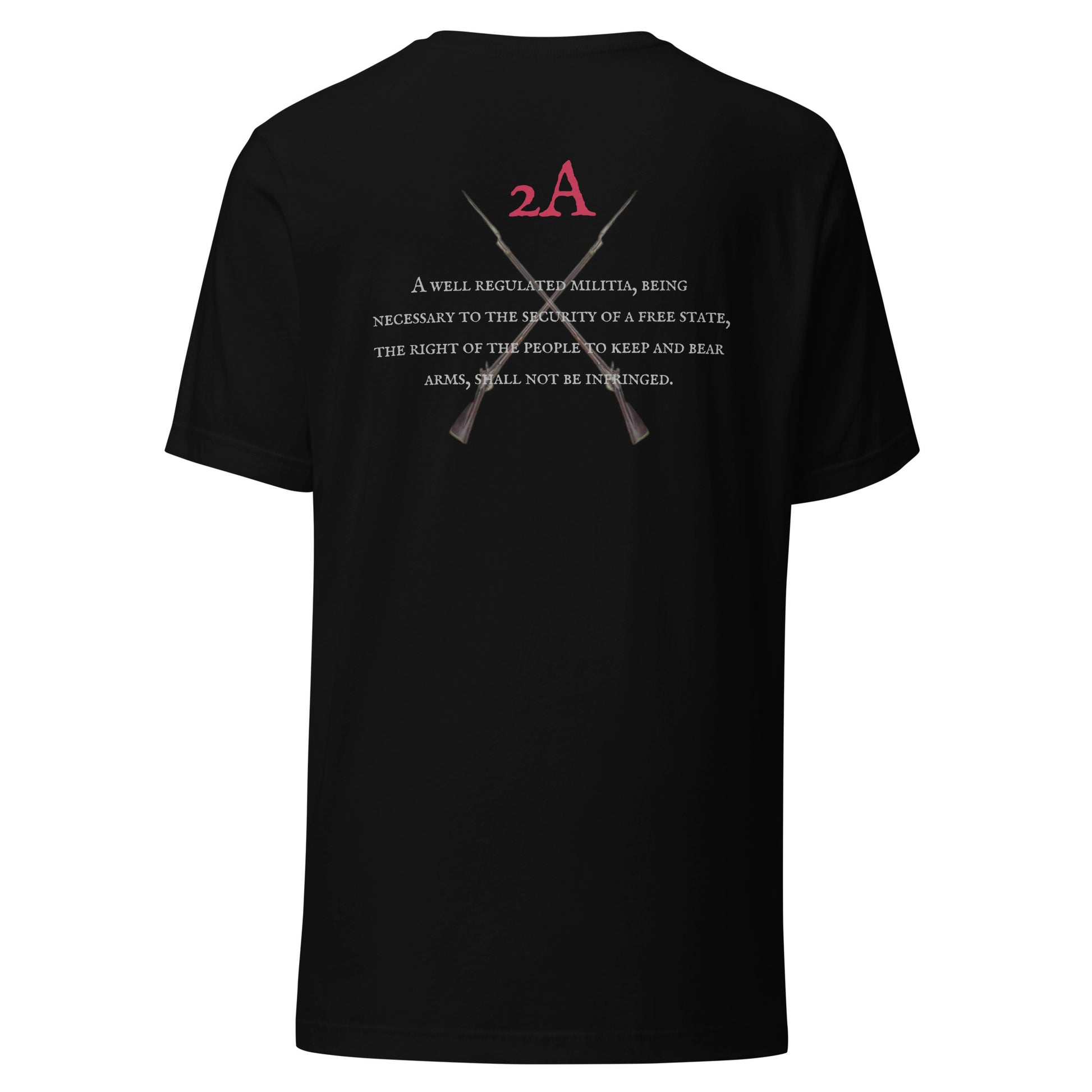 2A men's t-shirt Liberty Fray back