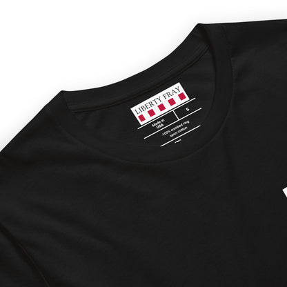 Liberty Fray Made in America label
