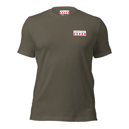 tread cautiously army t-shirt