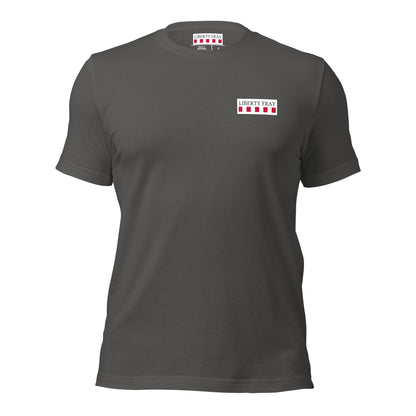 tread cautiously asphalt t-shirt