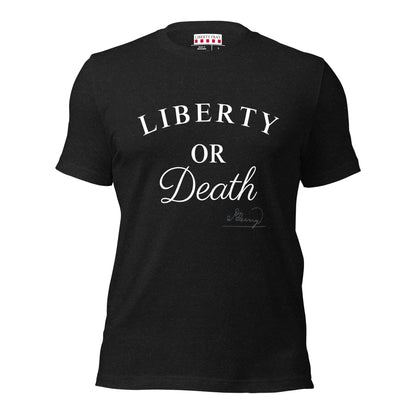 Liberty or Death black T-shirt
