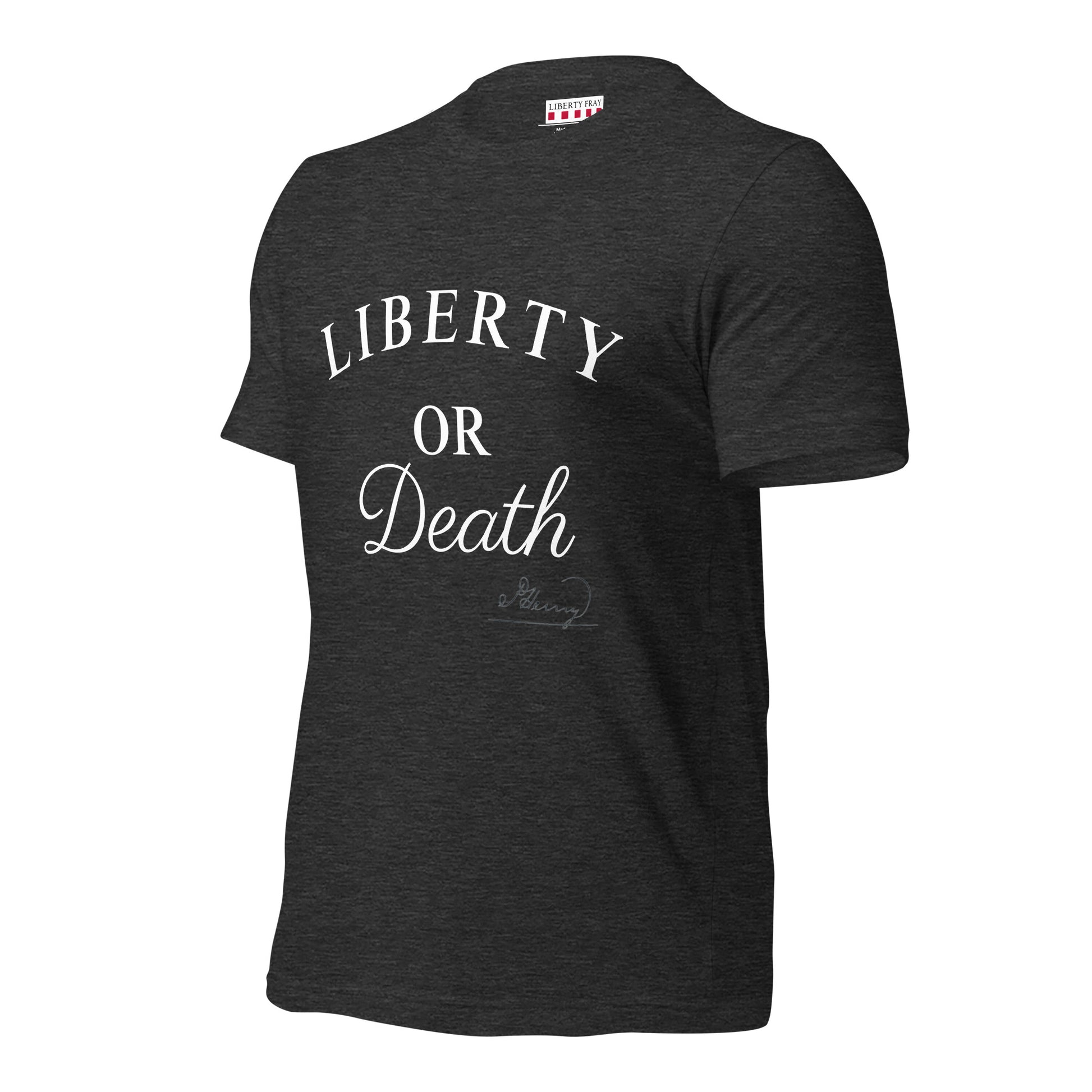 Liberty or Death dark grey T-shirt