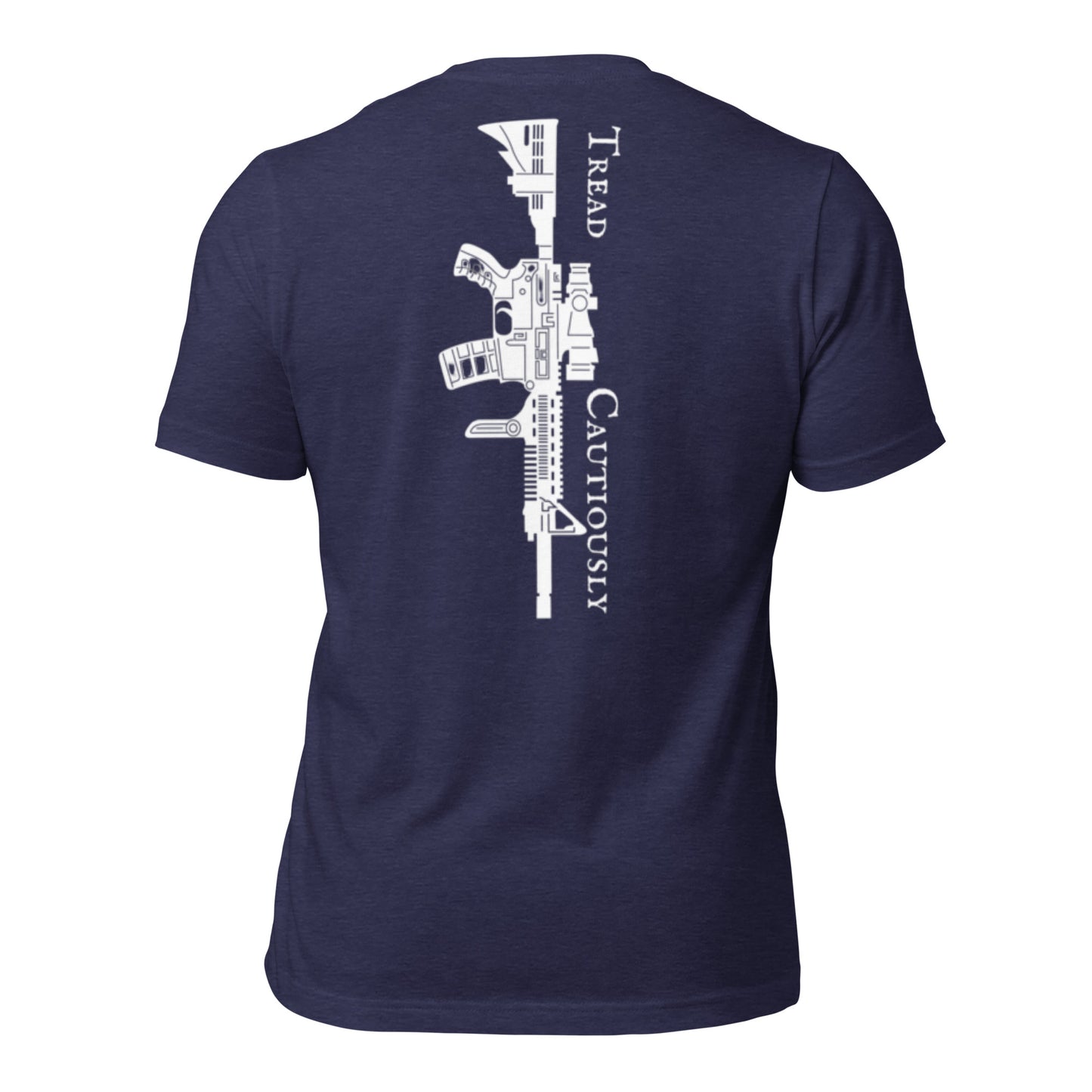tread cautiously midnight t-shirt